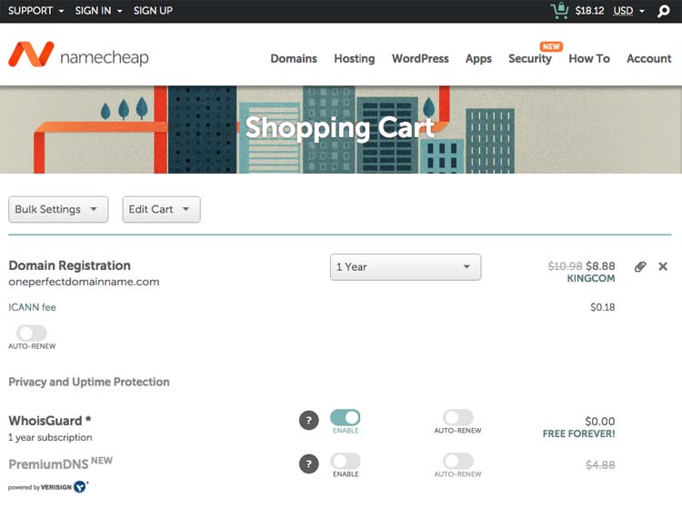 “Namecheap