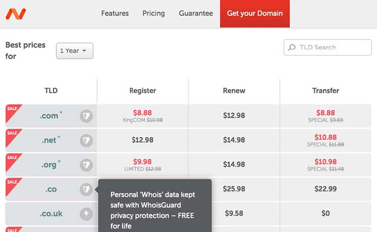 “Namecheap